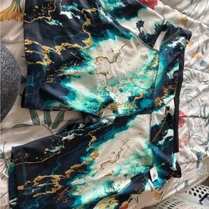 Old Navy Multicolor Bike Shorts